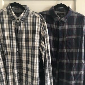 Two Banana Republic Casual Button downs!